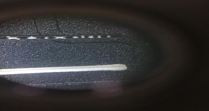 A與B點膠效果比較